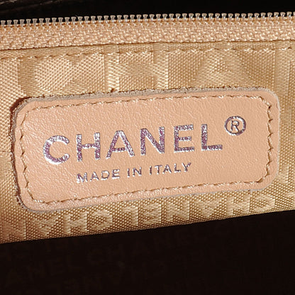 Chanel Caviar Quilted Small Bowler w Tassel Silver 6 of 7