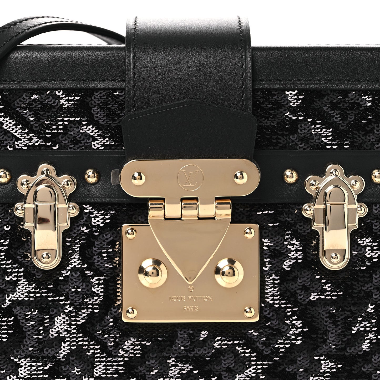 Sequins Petite Malle Black