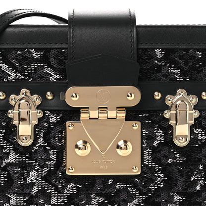 Louis Vuitton Sequins Petite Malle Black 7 of 10