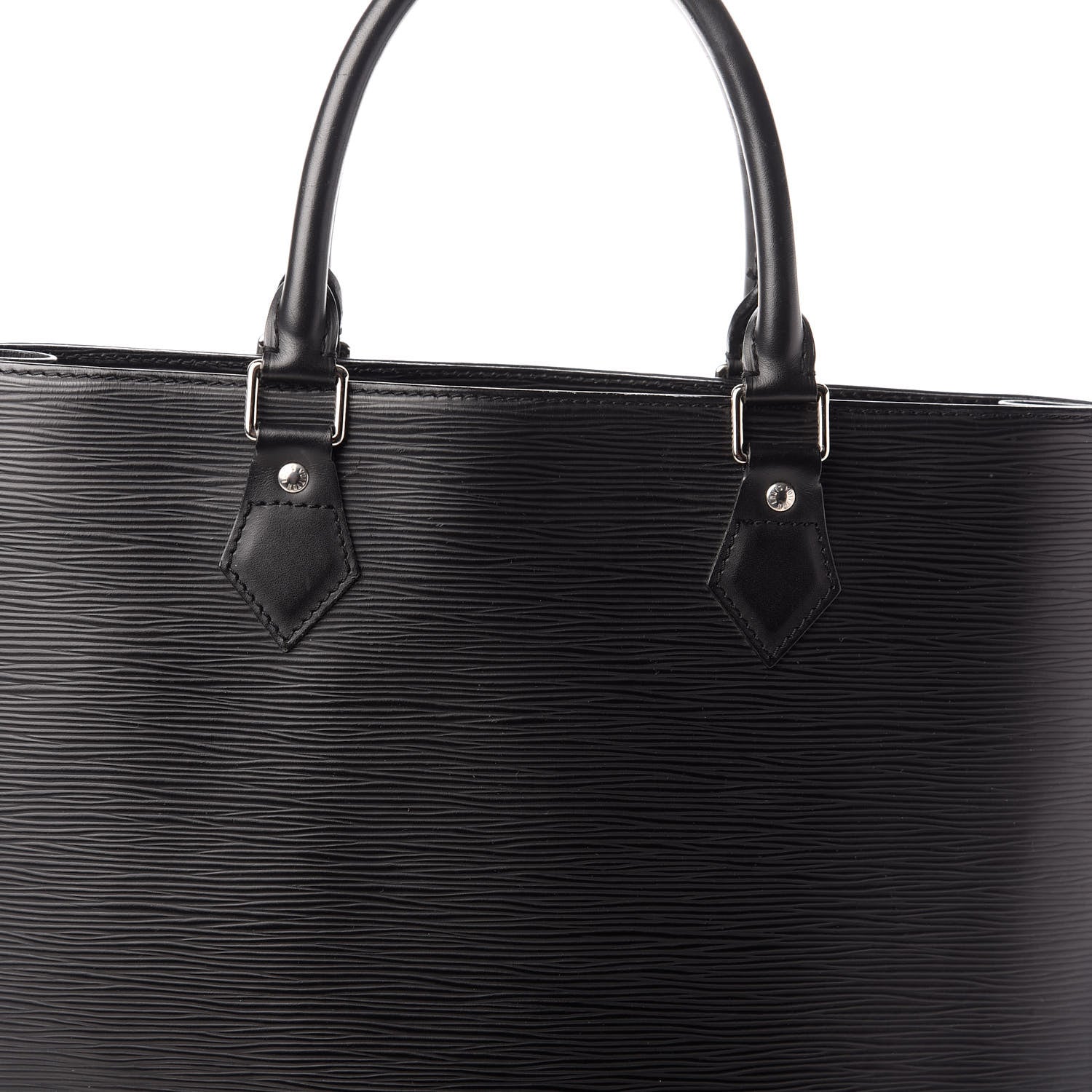 Louis Vuitton Epi Sac Plat GM Black 7 of 9