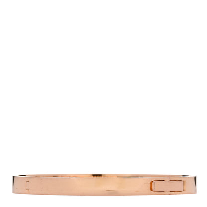 Hermes 18K Rose Gold Diamond PM H D'Ancre Bracelet ST 2 of 4
