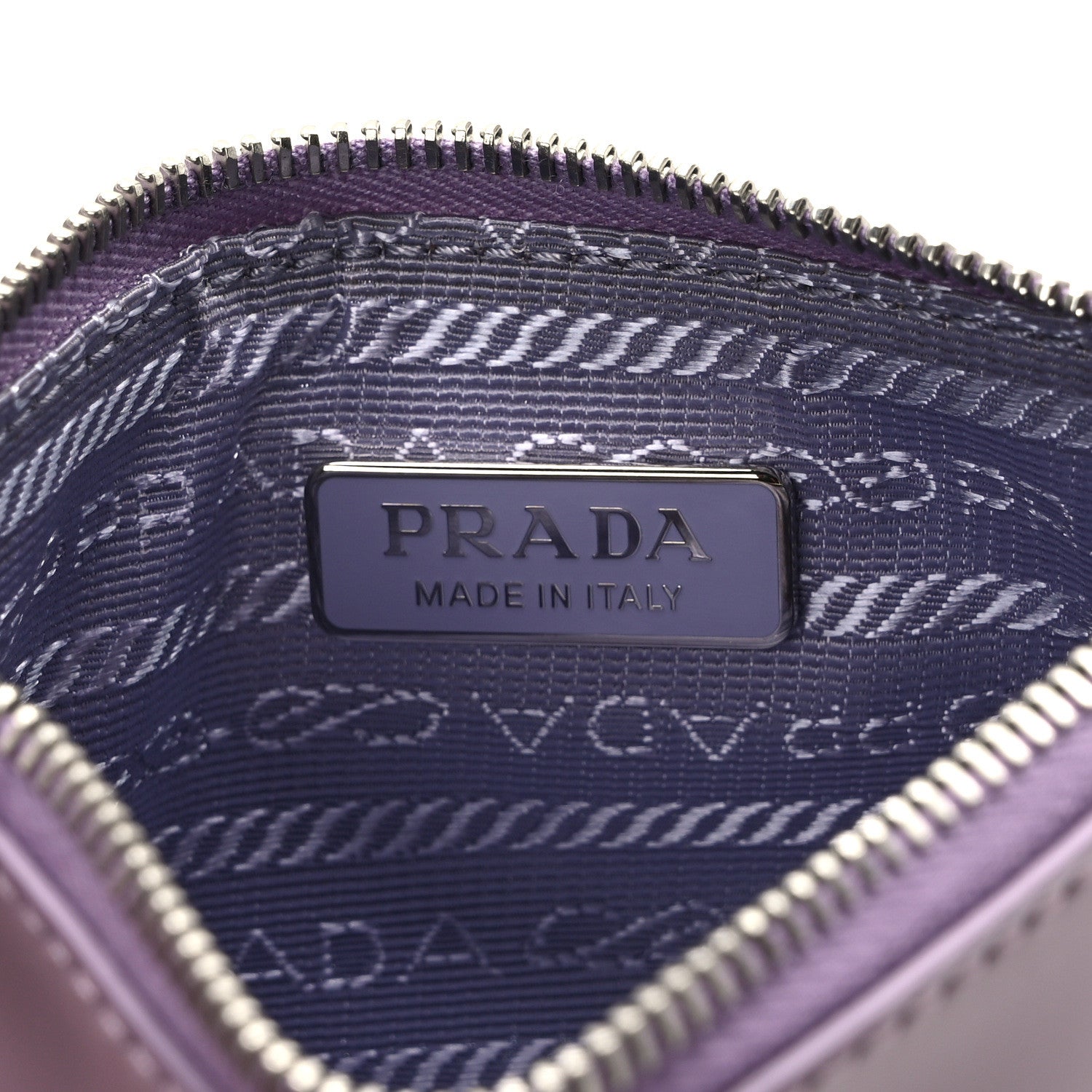 Prada Sequin Mesh Small Tote Bag Lilium 8 of 12