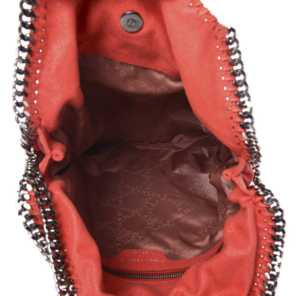 Stella McCartney Shaggy Deer Falabella Fold Over Tote Flame 5 of 10