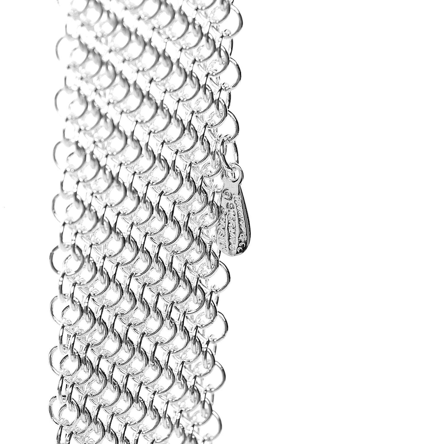 Sterling Silver Elsa Peretti Mesh Scarf Necklace