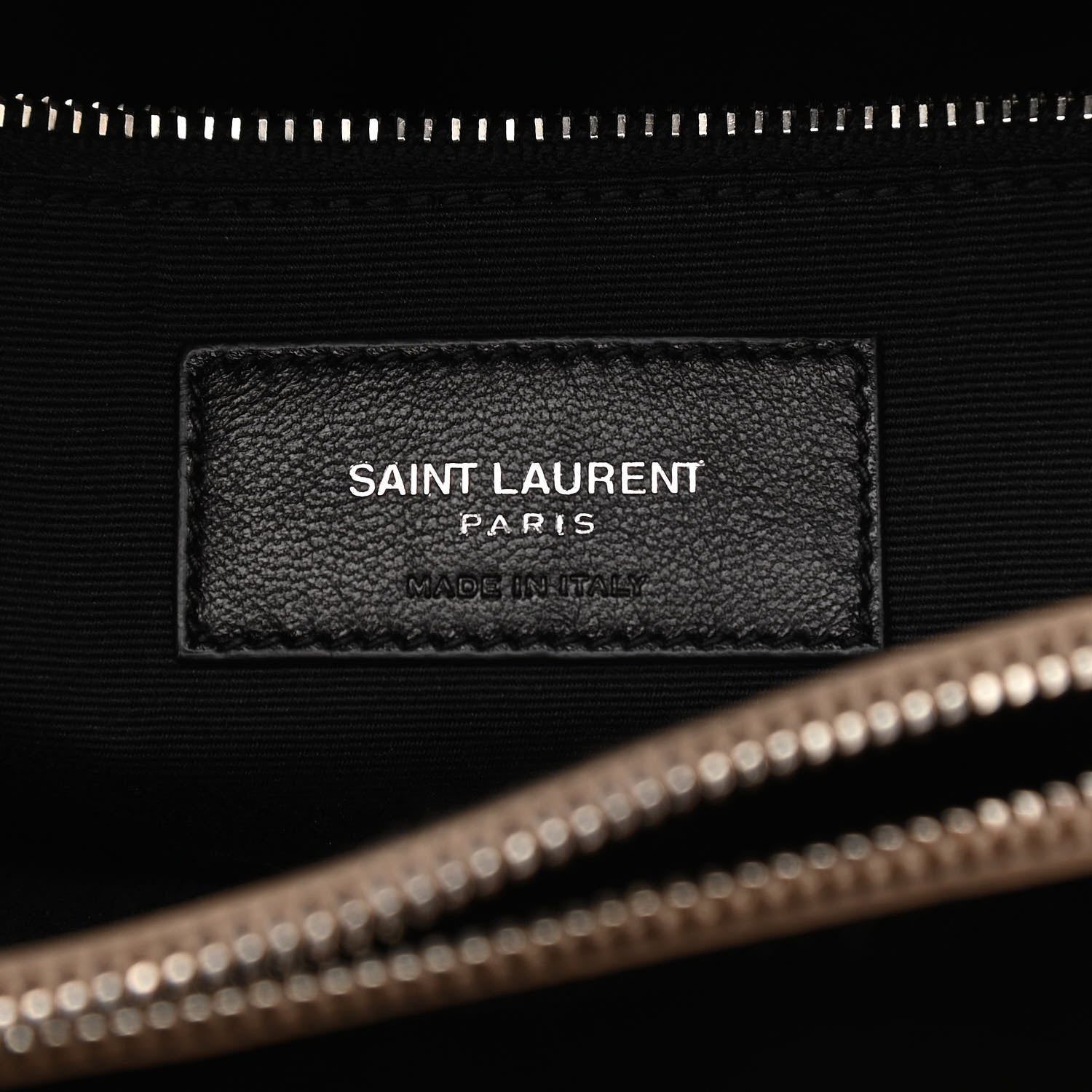 Saint Laurent Calfskin Y Quilted Monogram Medium Loulou Satchel Dark Beige 7 of 12