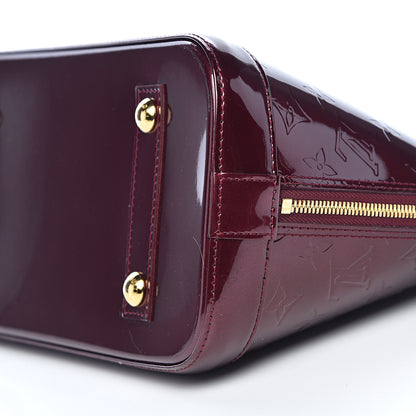 Louis Vuitton Vernis Alma PM Rouge Fauviste 8 of 10