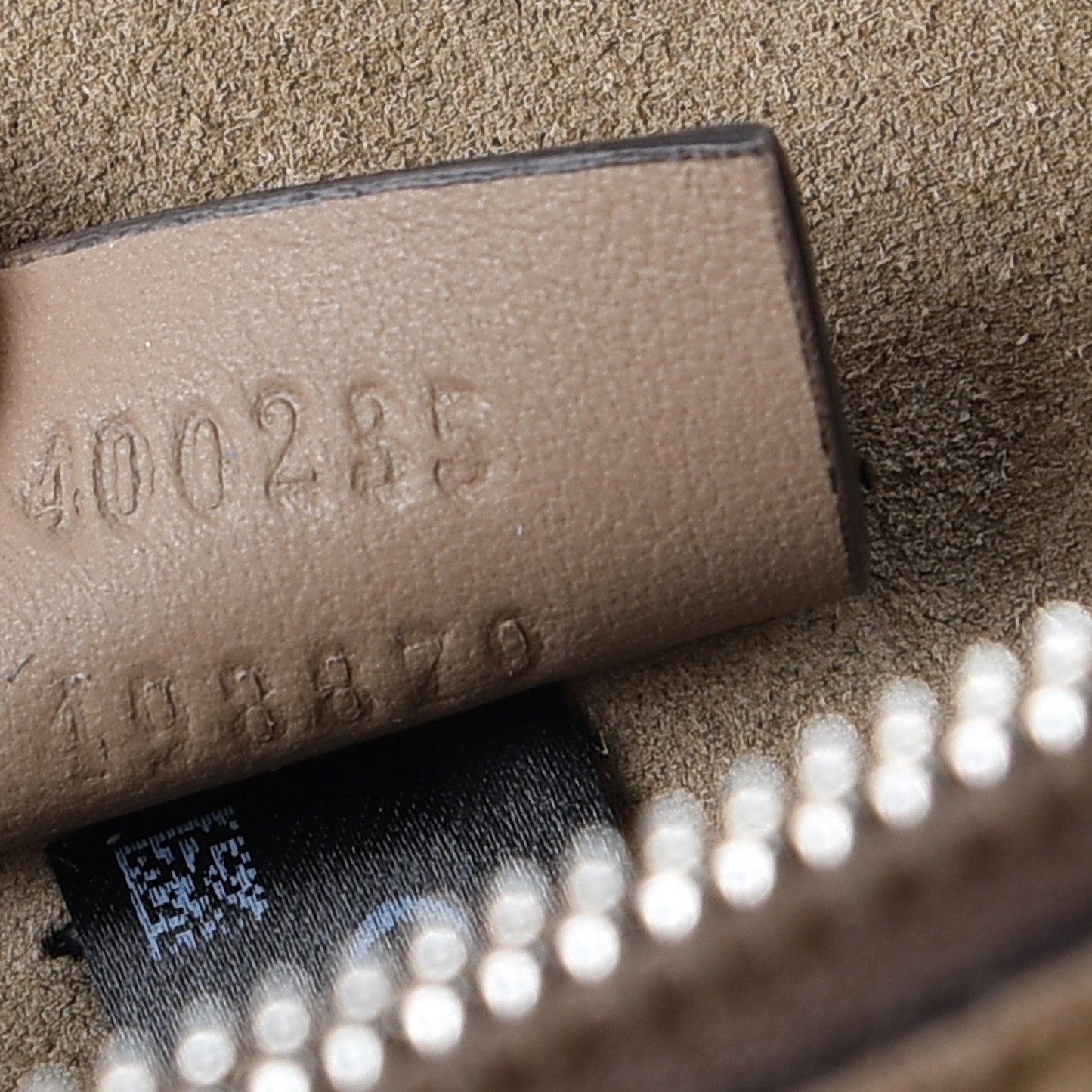GG Supreme Monogram Embroidered Medium Dionysus Shoulder Bag Taupe
