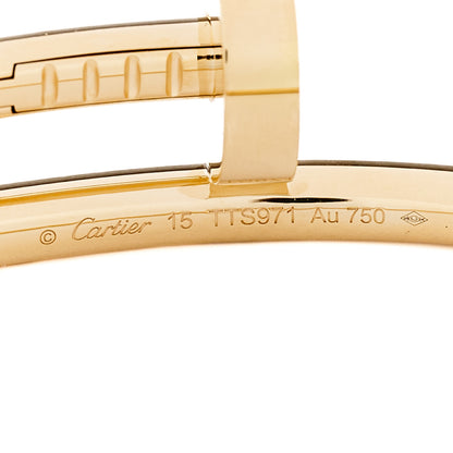 Cartier 18K Yellow Gold Juste Un Clou Bracelet 15 3 of 4