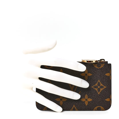 Louis Vuitton Monogram Zipped Romy Card Holder Red 2 of 11