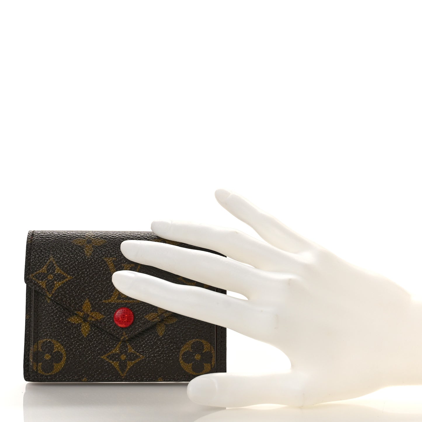 Monogram Compact Marie Wallet Rouge
