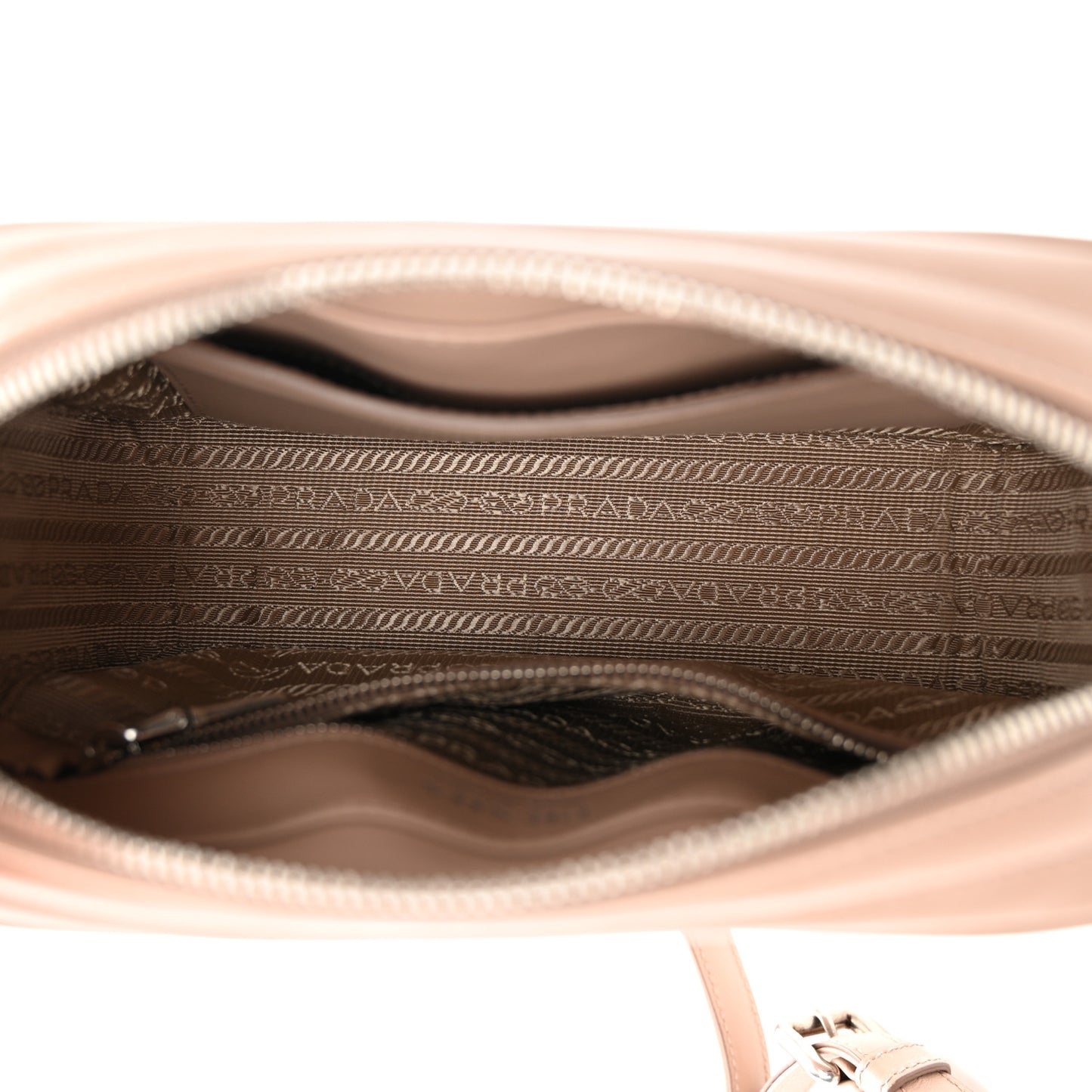 Soft Calfskin Diagramme Camera Bag Cipria