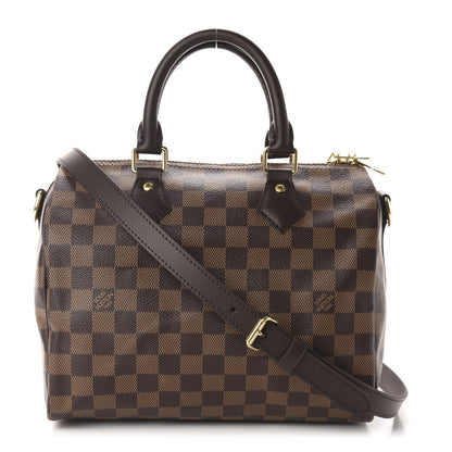 Louis Vuitton Damier Ebene Speedy Bandouliere 25 1 of 11