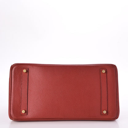 Hermes Togo Birkin 35 Rouge Vif 6 of 35
