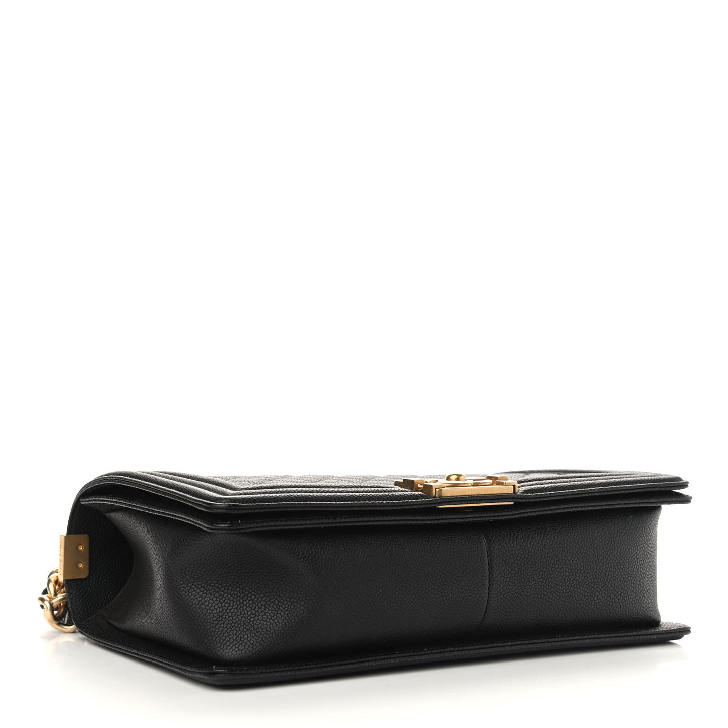 Caviar Quilted New Medium Boy Flap Black