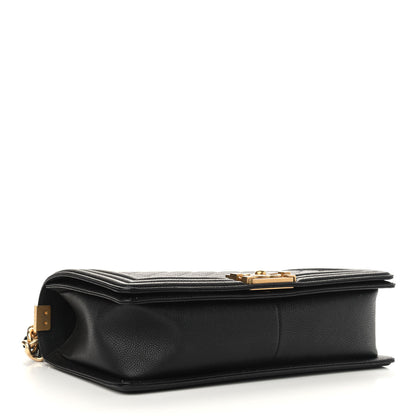 Chanel Caviar Quilted New Medium Boy Flap Black 3 of 10