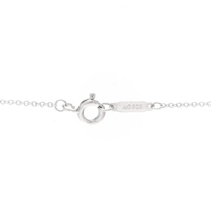 Tiffany Sterling Silver Eiffel Tower Charm Pendant Necklace 5 of 5