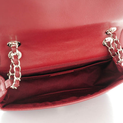 Chanel Caviar Medium Timeless CC Flap Dark Red 5 of 7