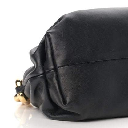 Bottega Veneta Calfskin The Pouch Chain Black 7 of 8