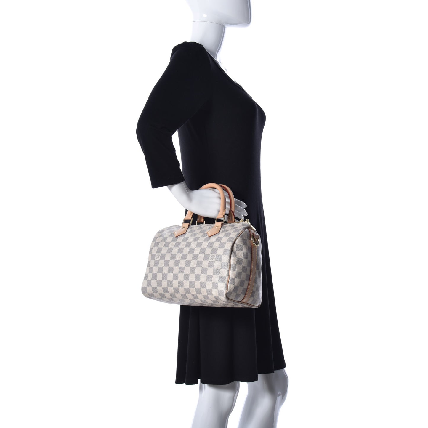 Damier Azur Speedy Bandouliere 25