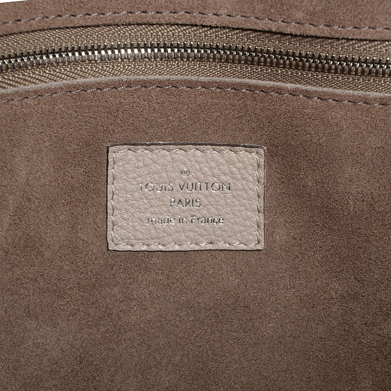 Louis Vuitton Veau Cachemire Soft Lockit MM Galet 7 of 8