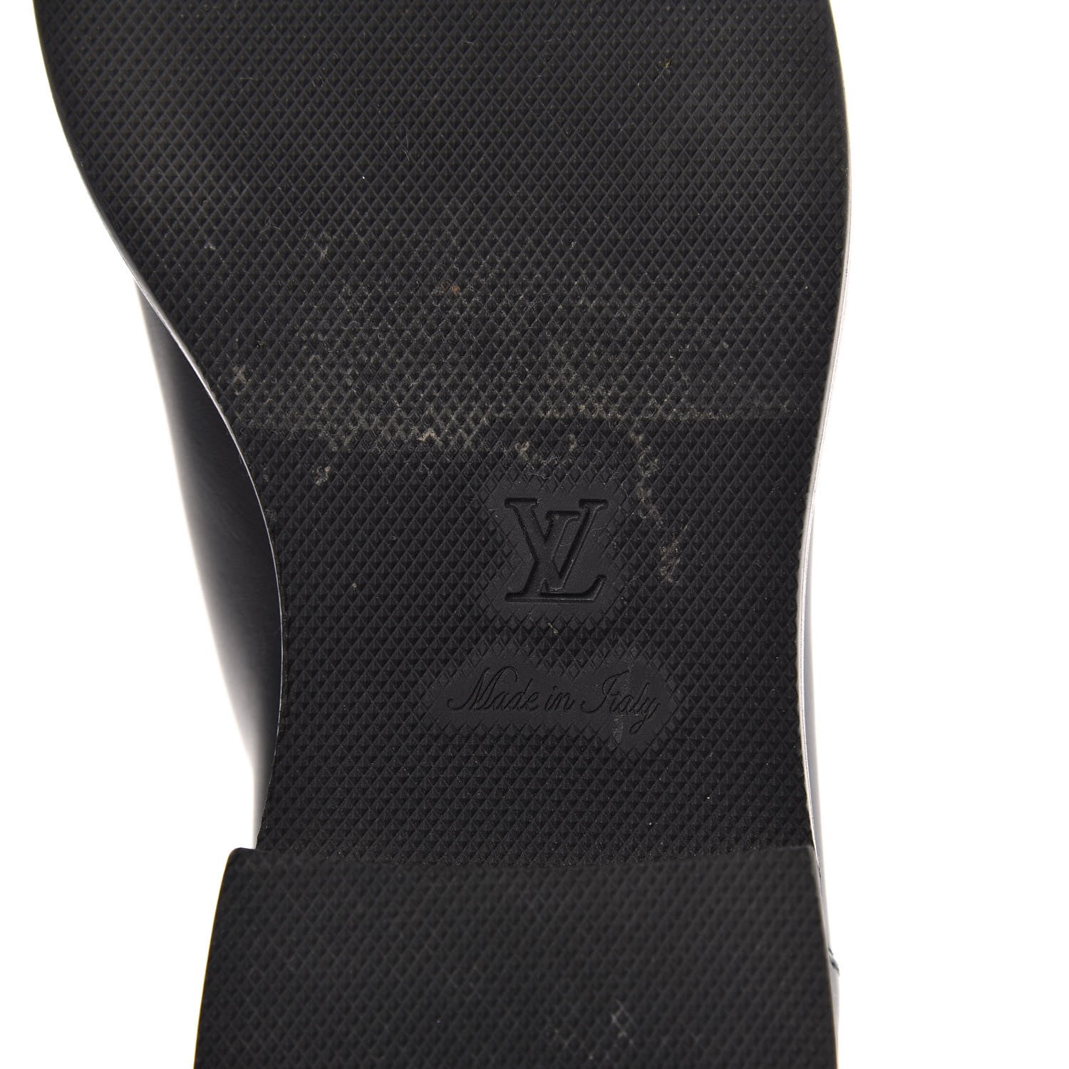 Louis Vuitton Calfskin Overdrive Flat High Boots 38.5 Black 7 of 10