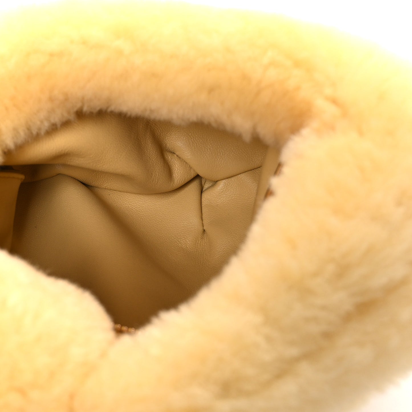 Shearling Lambskin Mini Jodie Teddy