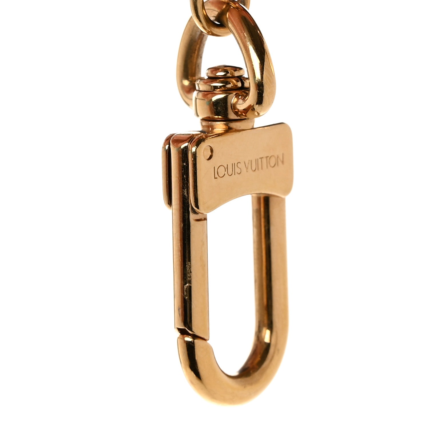 Louis Vuitton Monogram Spring Street Bag Charm Key Holder Gold 5 of 5