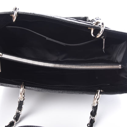 Chanel Caviar Quilted Grand Shopping Tote GST Black 5 of 12