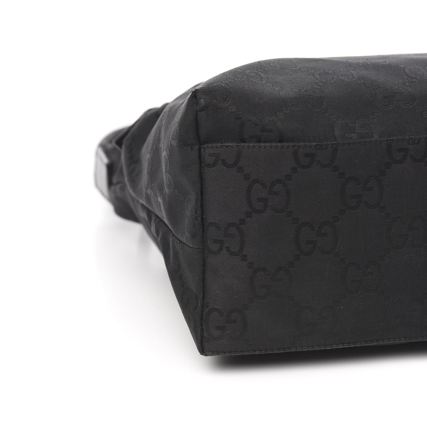 Nylon Monogram Small Hobo Black