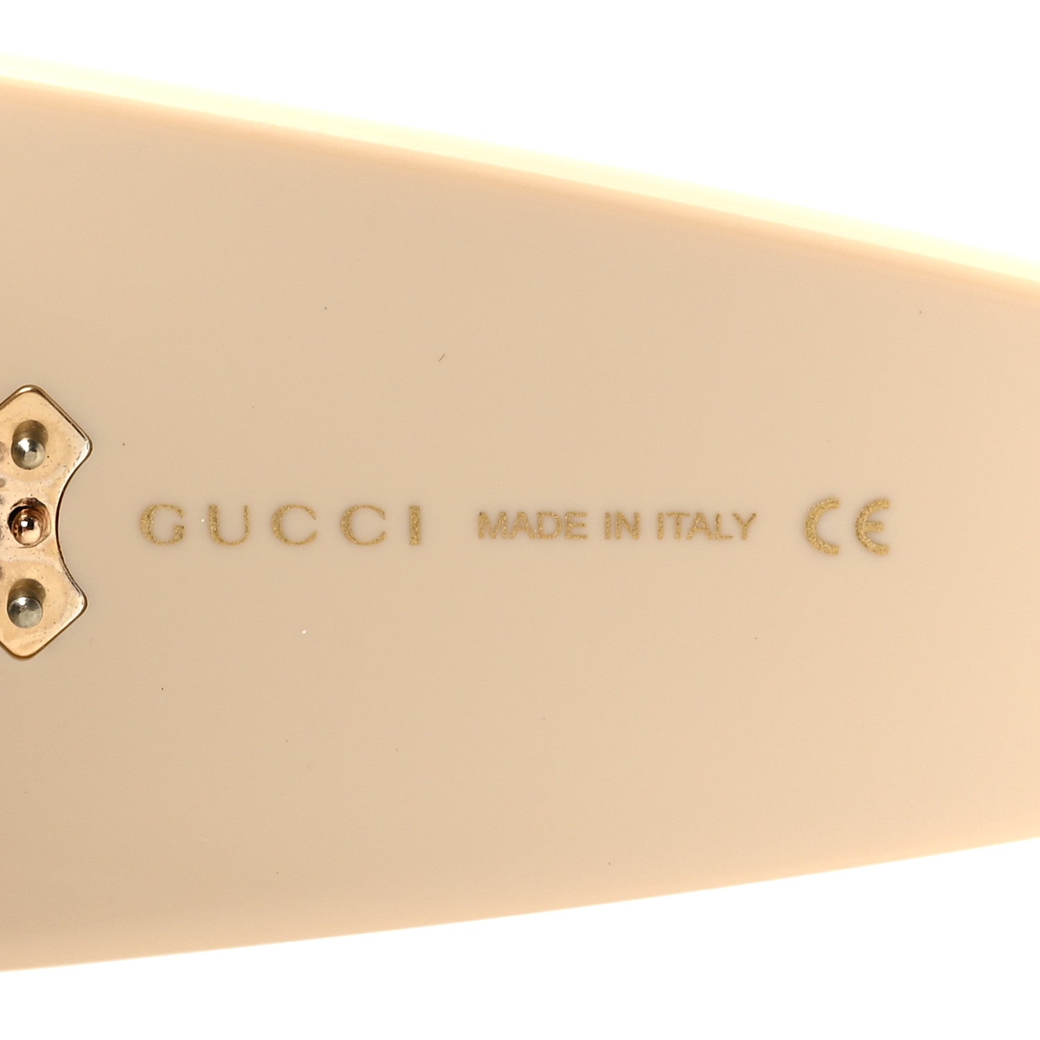 Gucci Acetate Round Sunglasses GG0779S Ivory 5 of 6