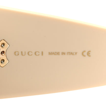 Gucci Acetate Round Sunglasses GG0779S Ivory 5 of 6