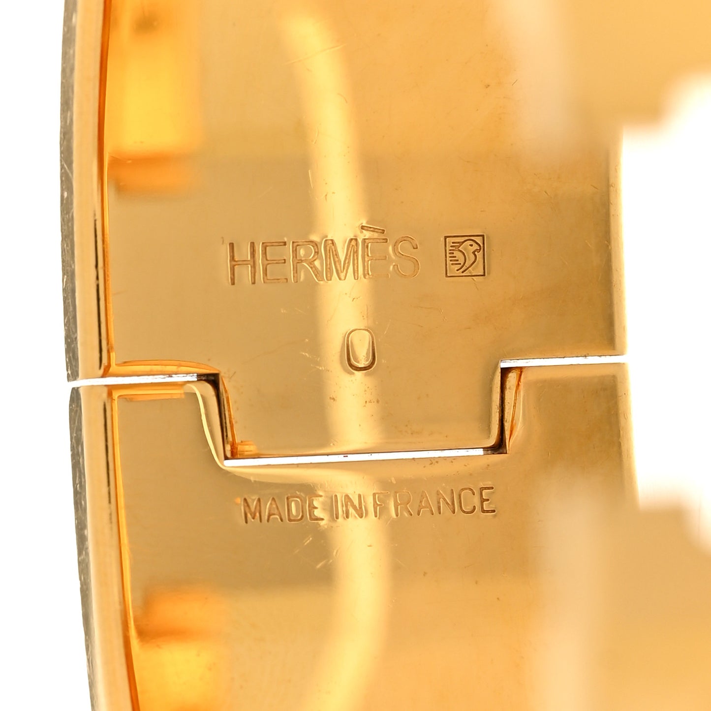 Enamel Wide Clic Clac H Bracelet PM Rouge Piment