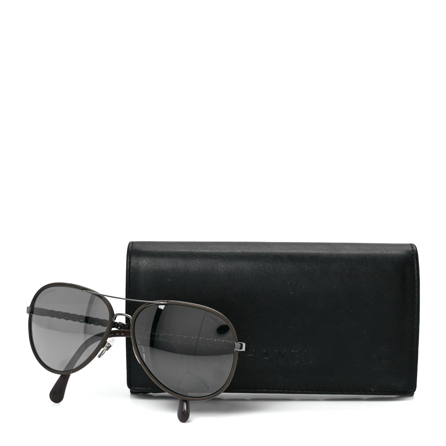 Metal Pilot Winter Sunglasses 4219-Q Dark Brown
