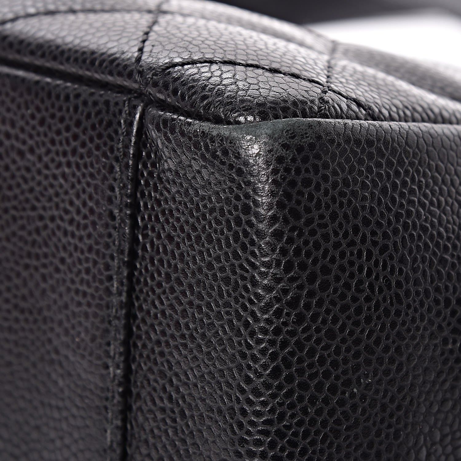 Chanel Caviar Quilted Grand Shopping Tote GST Black 11 of 15
