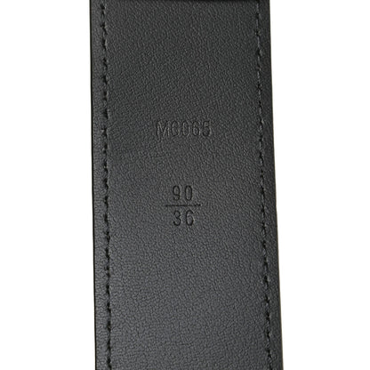 Louis Vuitton Taurillon 35mm Pont Neuf Belt 90 36 Black 4 of 5