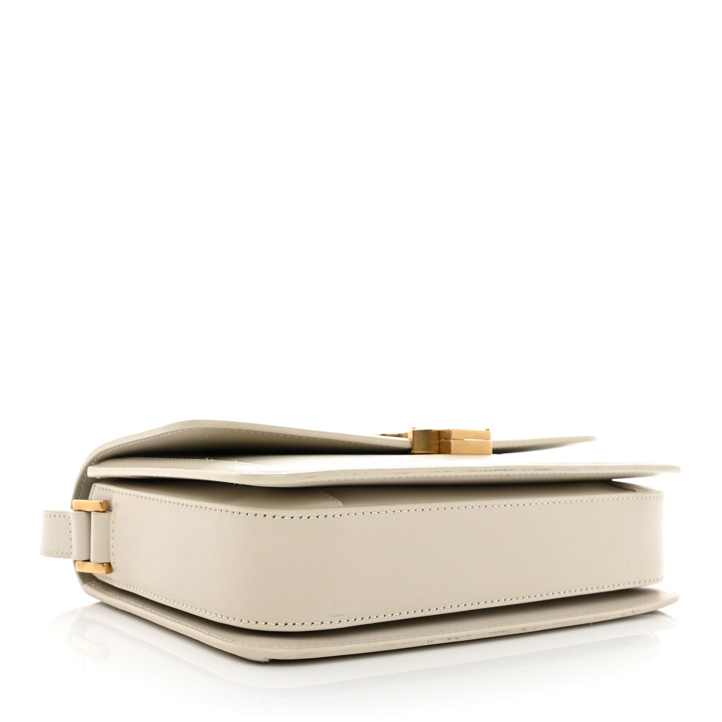Box Calfskin Monogram Medium Solferino Satchel Crema Soft