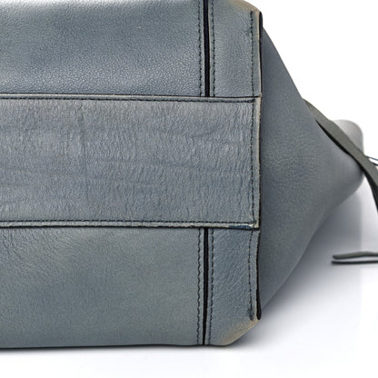 Chloe Smooth Calfskin Medium Milo Shopping Tote Cloudy Blue 31 of 33