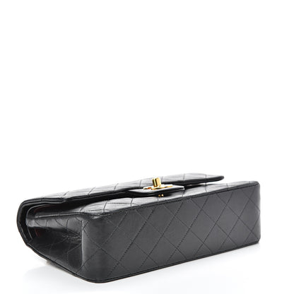 Chanel Lambskin Quilted Small Double Flap Black 3 of 16