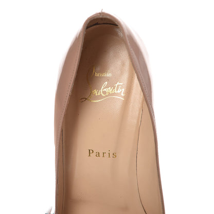 Christian Louboutin Patent Shelley 90 Pumps 39 39.5 Nude 9 of 12