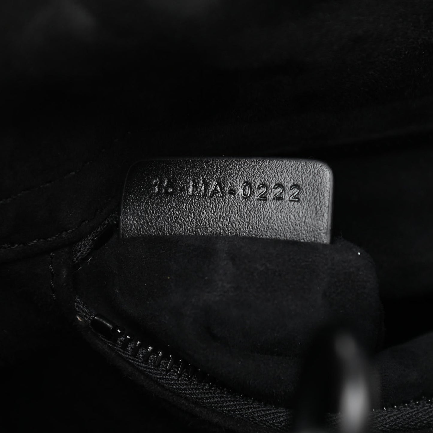Calfskin Cannage Diamond Cannage Medium Lady Dior Black