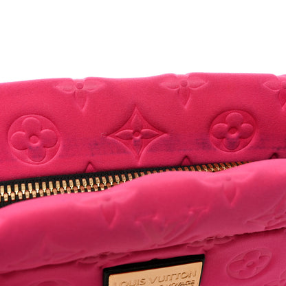 Louis Vuitton Monogram Scuba Clutch Pochette Fuchsia 8 of 8