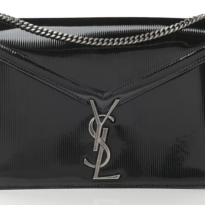 Saint Laurent Patent Monogram Cassandra Clasp Bag Black 8 of 12