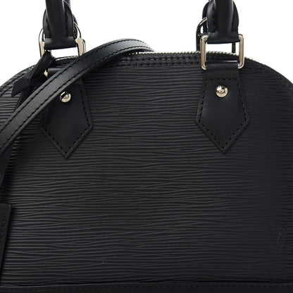 Louis Vuitton Epi Alma BB Black 10 of 11
