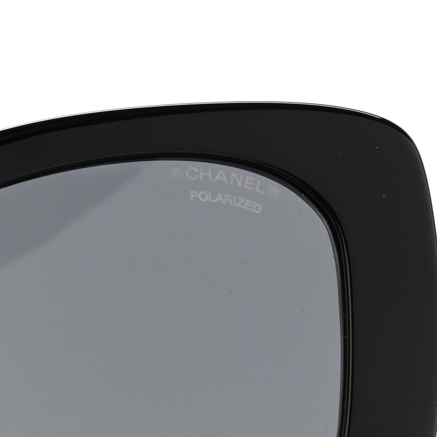 Chanel Acetate Strass Square Sunglasses 5422 Black 7 of 9