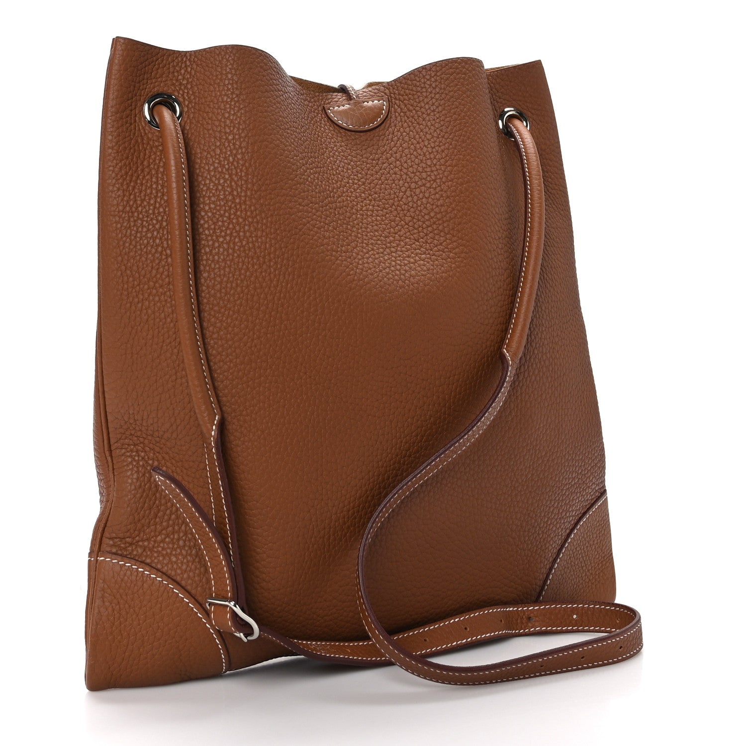 Hermes Taurillon Clemence Silkycity 33 Gold 3 of 8