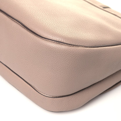 Marc Jacobs Calfskin Interlock Courier Messenger Taupe 12 of 13