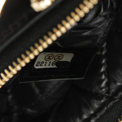 Chanel Lambskin Quilted Zip Casino Coin Purse Black 7 of 7