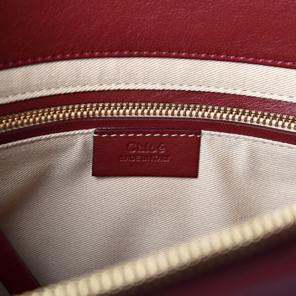 Chloe Calfskin Suede Medium Roy Bag Plum Purple 6 of 11