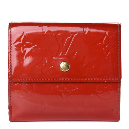 Louis Vuitton Vernis Elise Wallet Rouge 1 of 11