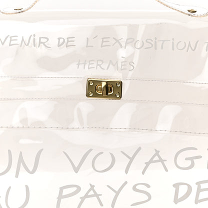 Hermes Vinyl Souvenir De L'Exposition Kelly Transparent 7 of 9